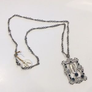 Virgins Saints and Angels Silver Necklace